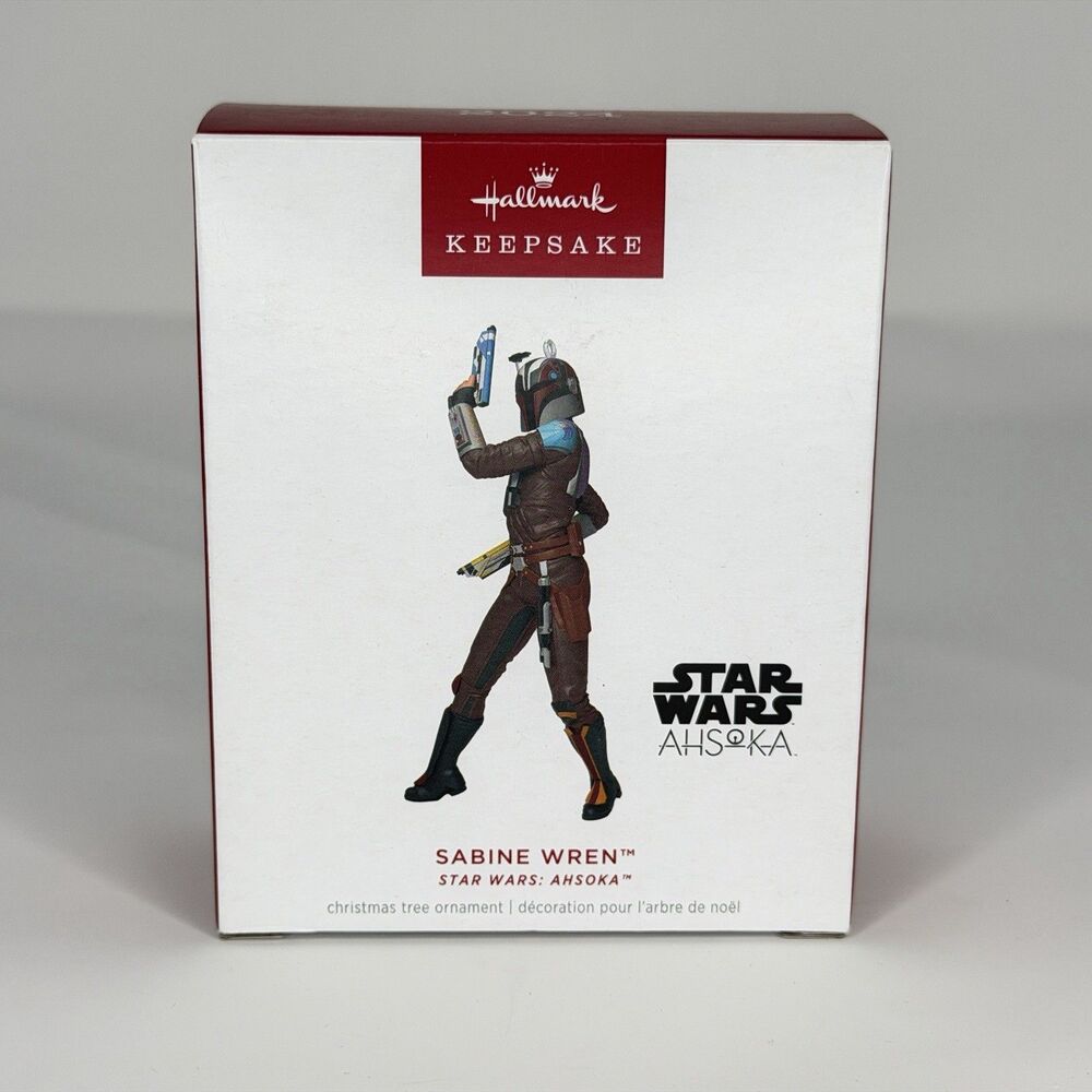 2024 Hallmark Keepsake STAR WARS Ahsoka Sabine Wren Ornament Xmas Christmas